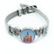 thumbnail image 1 of El símbolo nacional de patrones del Kremlin de Rusia Pulsera pulsera pulsera de cristal amor pulsera ajustable, 1 of 2