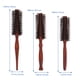thumbnail image 3 of Pincel de cabello de cerdas redondo 3pcs Cepillo de cabello de madera natural para hombres y mujeres, 3 of 4