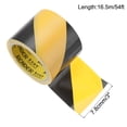 thumbnail image 2 of Warning Safety Stripe Tape,Black Yellow Adhesive Tape for Wall, Floors, Pipes and Equipment Marking, 3 Inch x 54 Ft, 2 of 6