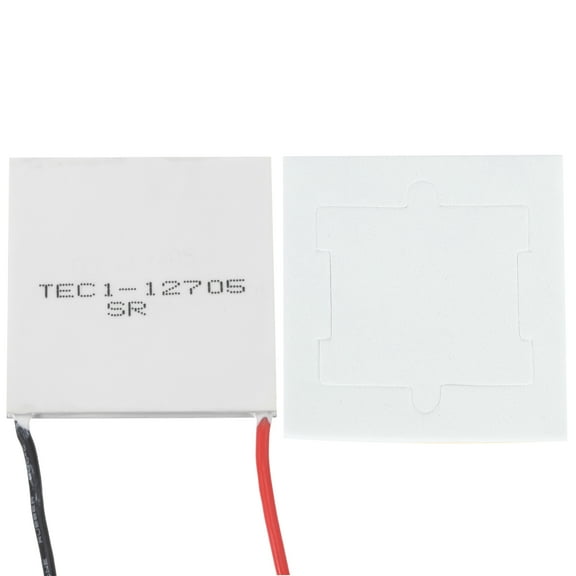 TEC1-12705 Semiconductor Refrigeration Tablets 15.8V 5A 43W Heatsink Thermoelectric Cooler Cooling 40x40mm