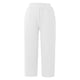 thumbnail image 3 of WILLBEST Pantalones Casuales para Mujer, Pierna Ancha, Cintura Elástica, Holgados, con Bolsillos, para Mayor Comodidad y Estilo Diario. Mediana, 3 of 4