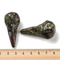 thumbnail image 3 of 5 pc Natural Dragon Blood Pendants Bird Head Skull Charms 47~49x20~22x20~22mm Hole: 2~2.5mm, 3 of 4