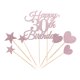 thumbnail image 5 of Egg Cake Decoration Insert for 1Set Happy Birthday Cake Toppers with Glitter, 5 of 5