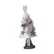 thumbnail image 5 of Estatua de conejo de Pascua, figura de conejito, adorno decorativo moderno, artesanía de dibujos animados para Estilo B, 5 of 9