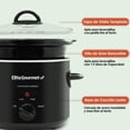 thumbnail image 2 of Elite Gourmet Electric Oval Slow Cooker Temperatura ajustabl Elite Gourmet Elite Gourmet, 2 of 5