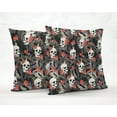 thumbnail image 2 of Skulls Webs & Roses Pillowcase / Pillow Cover (20 x 20), 2 of 4