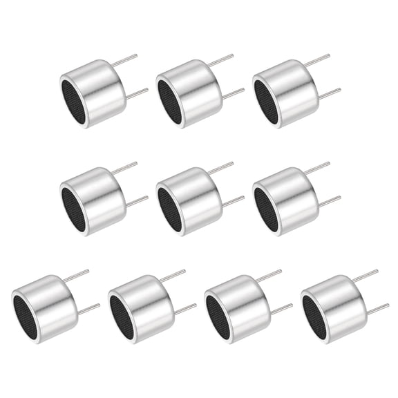 10 Pack Ultrasonic Module Distance Sensor TCT40-16T High Precision Distance Measuring Transducer Ultrasonic Ranging Sensor, Silver