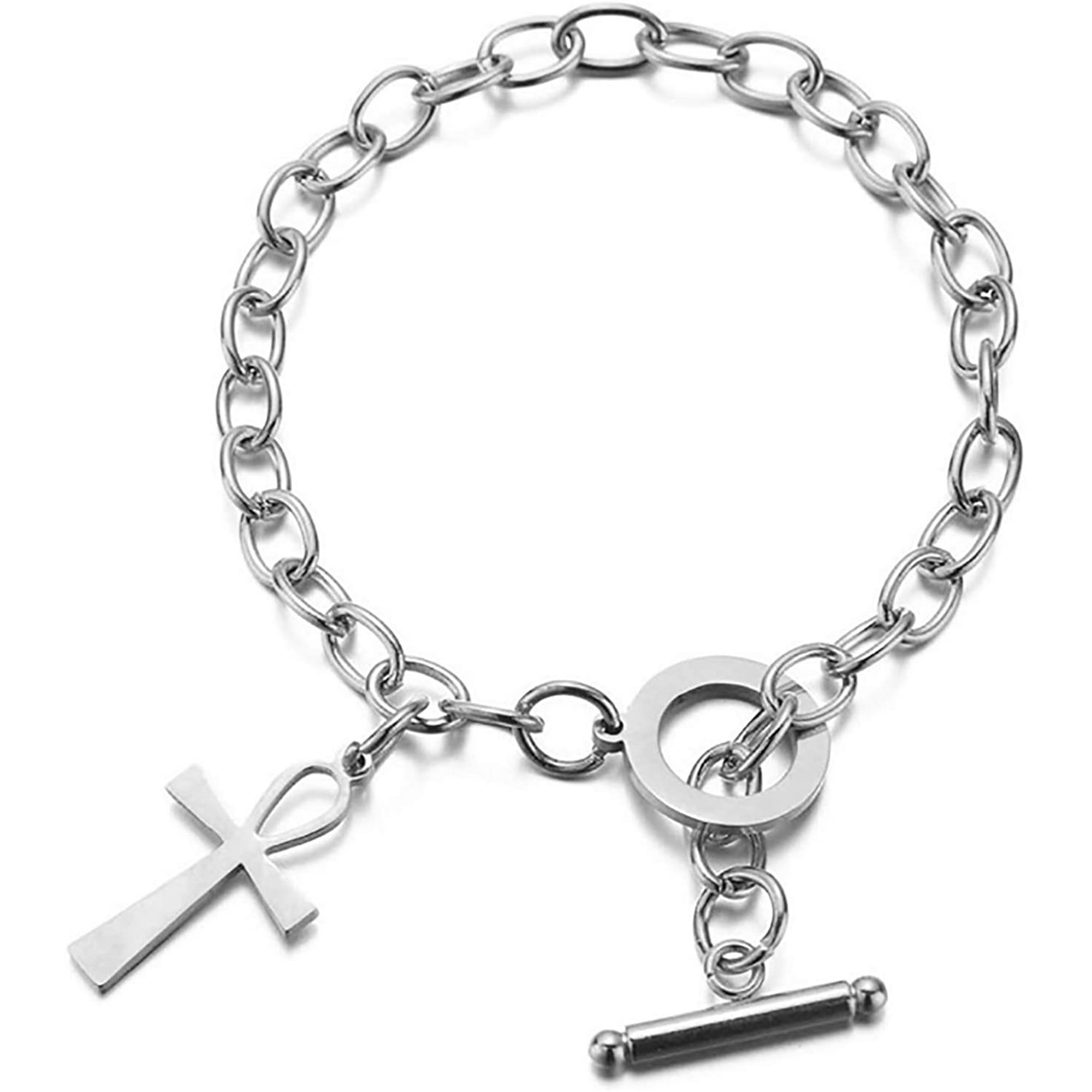 Mens ankh bracelet best sale