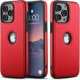 thumbnail image 2 of For Apple iPhone iPhone 13 Pro Max Leather Case Thin Flexible Soft Grip Luxury Vgean PU Leather Cover Durable Anti-Scratch Full Phone Cases Compatible with iPhone 13 Pro Max 6.7", 2 of 6