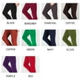thumbnail image 3 of Compression Tummy Control Leggings | Fleece Lined (Yelete), 3 of 16