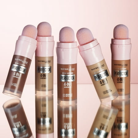 Maybelline Instant Age Rewind Instant Perfector Glow Makeup, Light, 0.68 fl oz