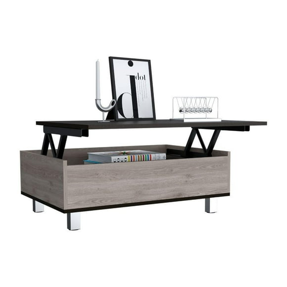 Mesa de Centro Salento Humo y Wengue Virtual Muebles