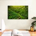 thumbnail image 3 of Elephant Stock Historic Ifugao Rice Terraces Wall Art - Horizontal Canvas Wall Art - Living Room Wall Decor - Nature Canvas - Green And Yellow Decor - 12" x 8", 3 of 8
