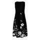 thumbnail image 5 of TaTaai Ladies Bohemian Style Sleeveless V Neck Maxi Dress Strap Detail Casual Loose Fit Summer Beach Vacation Sundress Gift, 5 of 5