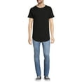 thumbnail image 2 of No Boundaries Men’s Elongated T-Shirt, 2 of 5