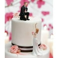 thumbnail image 1 of Weddingstar 7095 Groom  Lending a Hand  Mix & Match Cake Topper- Groom Only, 1 of 4