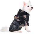 thumbnail image 2 of Honeii Black Dragon Cliff Dawn Print Small Dog Hoodies Pet Hooded Sweatshirts Fall Winter Puppy Cat Sweaters Warm Clothes for Small Dogs Outfits Costume-Medium, 2 of 7