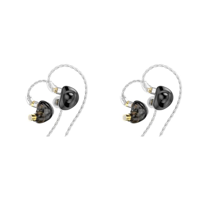 Auriculares deportivos Inteprter con cable Negro/Con Micrófono 2Conjunto