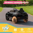 thumbnail image 6 of Lamborghini 12V Kids Ride On Car with Remote Control, Battery Powered  Electric Car with 4 Wheels, USB, Ride On Toys for 3+ Years Olds Girls Boys, Black, 6 of 9