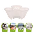 thumbnail image 3 of Strawberry Planter Pot Stackable Indoor Outdoor Plastic Containers for Growing Strawberries Herbs Flowers Vegetables, 3 of 5