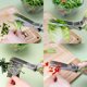 thumbnail image 3 of Tijeras Cortadoras De Hierbas De Cocina XianweiShao Multiusos Con 5 Cuchillas De Acero Inoxidable, 3 of 4