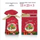 thumbnail image 1 of 50Pcs Christmas Cellophane Bags, Small Goodies Bags with Drawstring Xmas Candy Gift Bags for Christmas Party Favor, Holiday, Snack, Wrapping Presents, 1 of 4