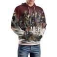 thumbnail image 5 of Apex Legends Unisex Sweatshirts Loose Pullover Sweater Hooded Hoodie 3D Printing Jacket Winter Fall Clothes L, 5 of 7