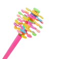 thumbnail image 2 of 5 Pcs Rainbow Fidget Ballpoint Pens, Decompression Multifunction Writing Tools, Colorful Desk Toys for Office, Novelty Gifts for Kids, Children & Students (Pink Rainbow 5 - Pack), 2 of 8