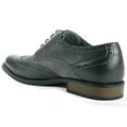 thumbnail image 2 of Alpine Swiss Zurich Mens Wing Tip Dress Shoes Two Tone Brogue Lace Up Oxfords, 2 of 7