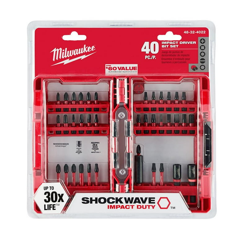 Shockwave Impact Duty Driver Bit Set (40-Piece) Shockwave Impact Duty Driver Bit Set (40-Piece)