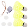 thumbnail image 3 of Solo Badminton Training Device Rebound Shuttlecock Single Player Practice Tool for Improving Power and Reaction Speed, 3 of 9
