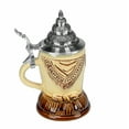 thumbnail image 2 of Beer Steins by King - Bavarian Woman's Top German Beer Stein (Beer Mug) 0.25l, 2 of 5