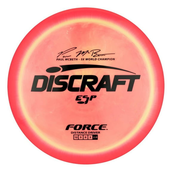 Discraft ESP Force Paul McBeth 5X Distance Driver Golf Disc Colors may vary