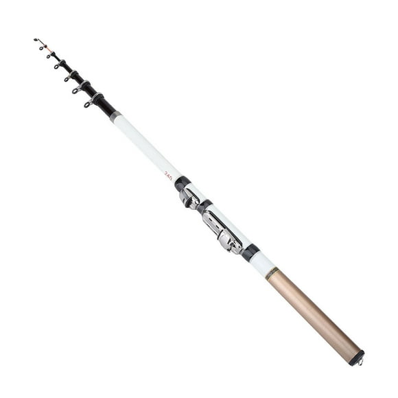 Fishing Pole, Portable Telescopic Travel Fishing Carbon Fiber Rod for Adults Kids Freshwater Saltwater