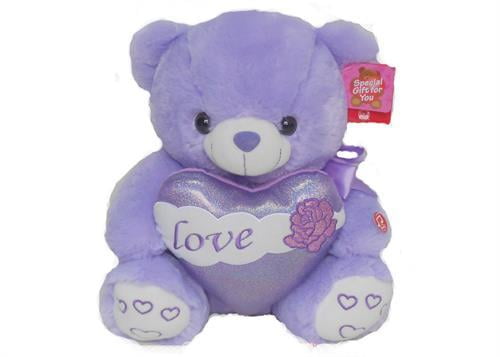 lavender teddy bear