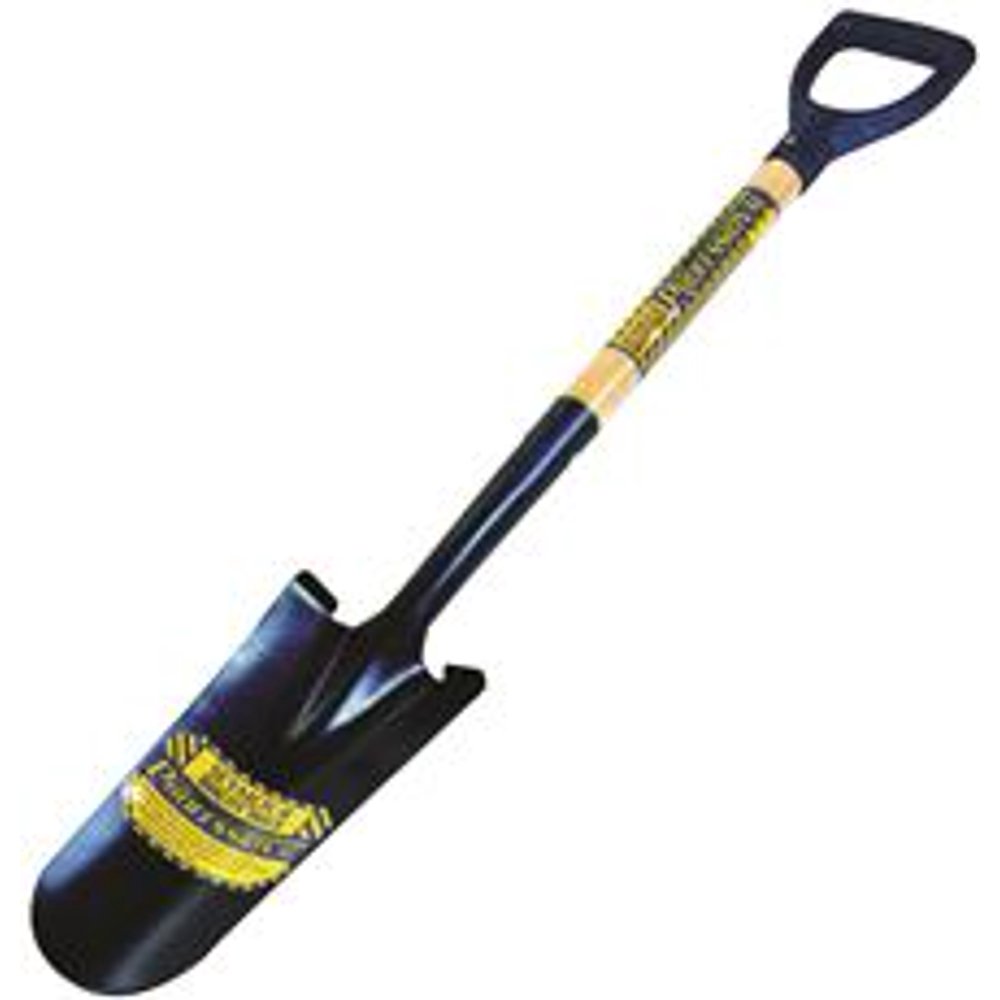 Seymour 20 Series Drain Spade Professional Grade, 14 In. Wood Handle