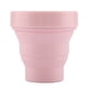 thumbnail image 2 of Taza de Silicona ligera portátil ANGGREK con tapa para agua y café Rosa, 2 of 8