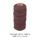 thumbnail image 2 of unbranded Cuerda Macrame 3Mm Color Café Para Manualidades Y Colgante, 2 of 6