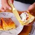 thumbnail image 4 of 4 Pieces Stainless Steel Cheese Knives Set, Stainless Steel Cheese Knives,Cheese Cutter , Cheese Slicer, Cheese Fork -Purple, 4 of 4
