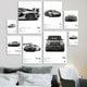 thumbnail image 2 of Póster de coche deportivo de lujo francés en blanco y negro pop, arte de pared 911 GT3 RS Turbo HD, impresión al óleo sobre lienzo, decoración para garaje y sala de estar, 2 of 5