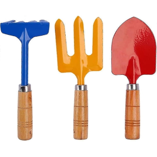 Gardening Tools, 3 Pieces Garden Tools, Gardening Tool Set, Stainless Steel Garden Tool Sets, For Farm, Garden Plants Indoor Outdoor