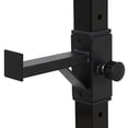 thumbnail image 5 of Smartxchoices Set of 2 Barbell Squat Rack Stand Adjustable Height Solid Steel Bench Presses, Home Garage Gym Portable Dumbbell Racks,Black, 5 of 5