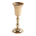 thumbnail image 4 of Centro de mesa de boda de hierro Macarena Jarrón de mesa Decoración Arreglos florales Soporte Maceta de flores secas Jarrón de trompeta 12cmx30cm, 4 of 8