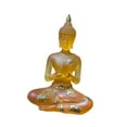 thumbnail image 1 of Figuras de Buda de resina, Estatua de Buda, Escultura antigua, Estatua de Buda sentado, Amarillo, 1 of 9