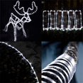 thumbnail image 3 of Cuerda de luces solares para exteriores, paquete de 2 luces de tubo impermeables para exteriores con energía solar con 100 LED, 35.7 pies, 8 modos de luces de cadena para jardín, valla, patio, fiesta, boda, habitación de Navidad ACTIVE Biensenido a ACTIVE, 3 of 4