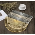 thumbnail image 5 of LINLIN Round Placemats, 4 Pack PVC Placemats Waterproof Oilproof Table Placemats Decorative Placemats for Home Table Wedding Party, 5 of 5