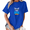 Blue, variant on UNISHE Proud Cat Dad Creative Graphic Tee - Unique Cat Ear Silhouette Print Essential Humorous Pet Lover Top