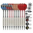 thumbnail image 3 of Juego de dardos de 12 piezas, dardos de punta suave con ejes de puntas adicionales para juegos de dardos electrónicos para fiestas en el hogar al aire Tipo 4 Sunnimix kits de dardos de punta blanda, 3 of 4