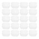 thumbnail image 1 of 1000pcs Square Paper Liners For Muffins Cupcakes Disposable Small Muffin Cupcake Wrapper Paper Cases, 1 of 4