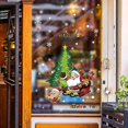 thumbnail image 3 of Calcomanías navideñas para ventanas, calcomanías navideñas para ventanas, copos de nieve, Papá Noel, árbol de Navidad, para decoración de invierno, 3 of 5
